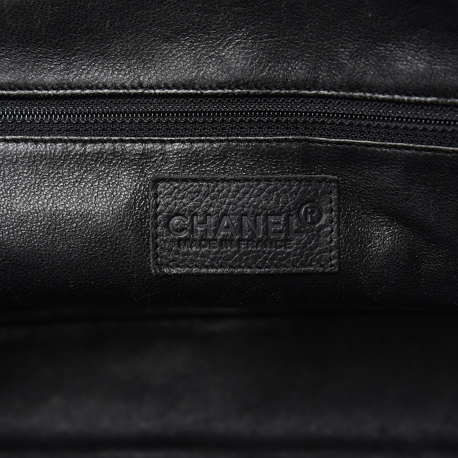 Chanel Caviar Patent Quilted Large Bowler Black 6 of 15
