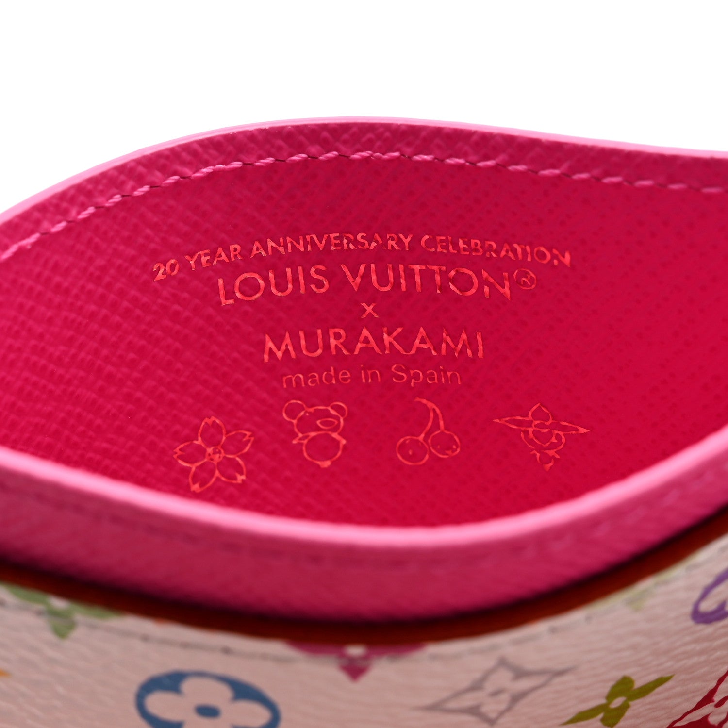 Louis Vuitton LV X TM Monogram Multicolor Card Holder Kawaii Pink 6 of 6