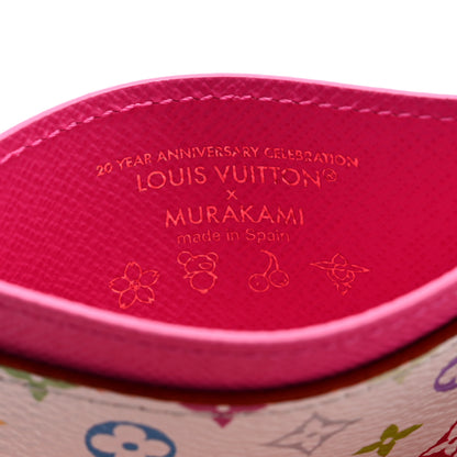 Louis Vuitton LV X TM Monogram Multicolor Card Holder Kawaii Pink 6 of 6