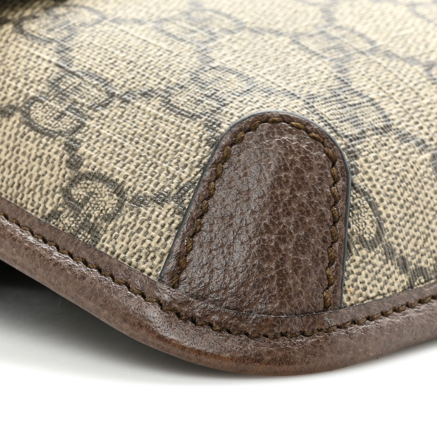 Gucci GG Supreme Monogram Neo Vintage Web Belt Bag Brown 9 of 11