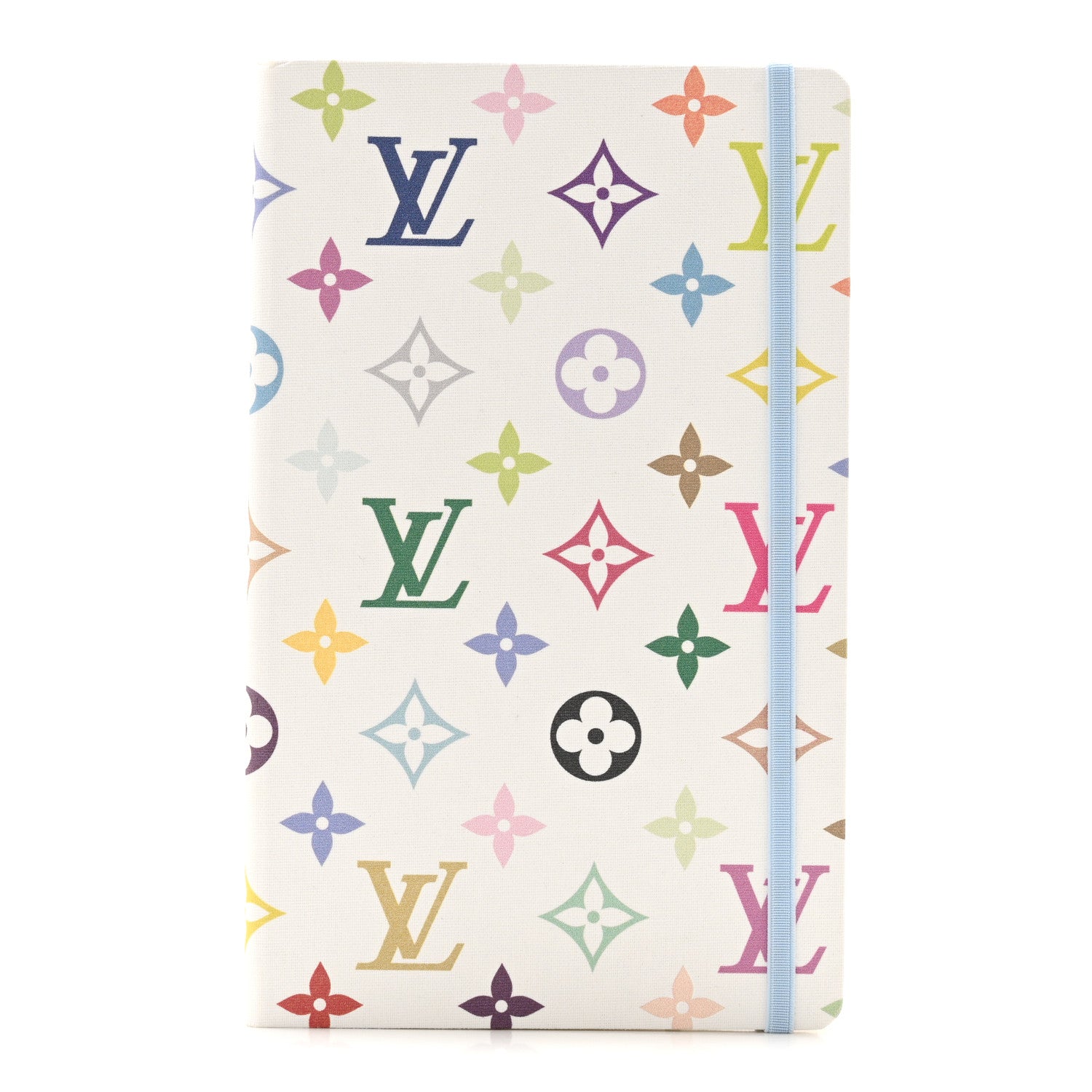 Louis Vuitton LV x TM Monogram Multicolor Jane Notebook MM White 1 of 9