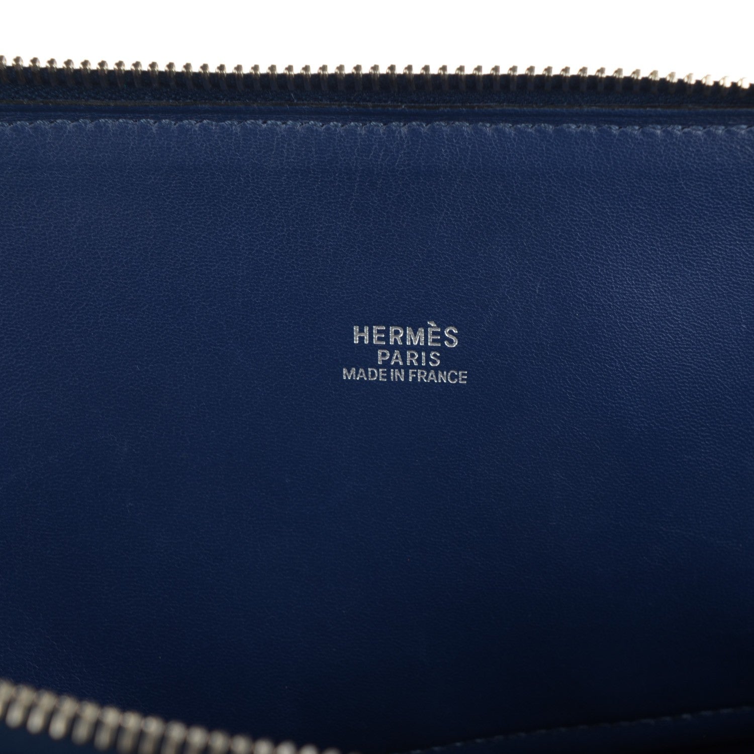 Hermes Taurillon Clemence Bolide 35 Bleu Saphir 6 of 15