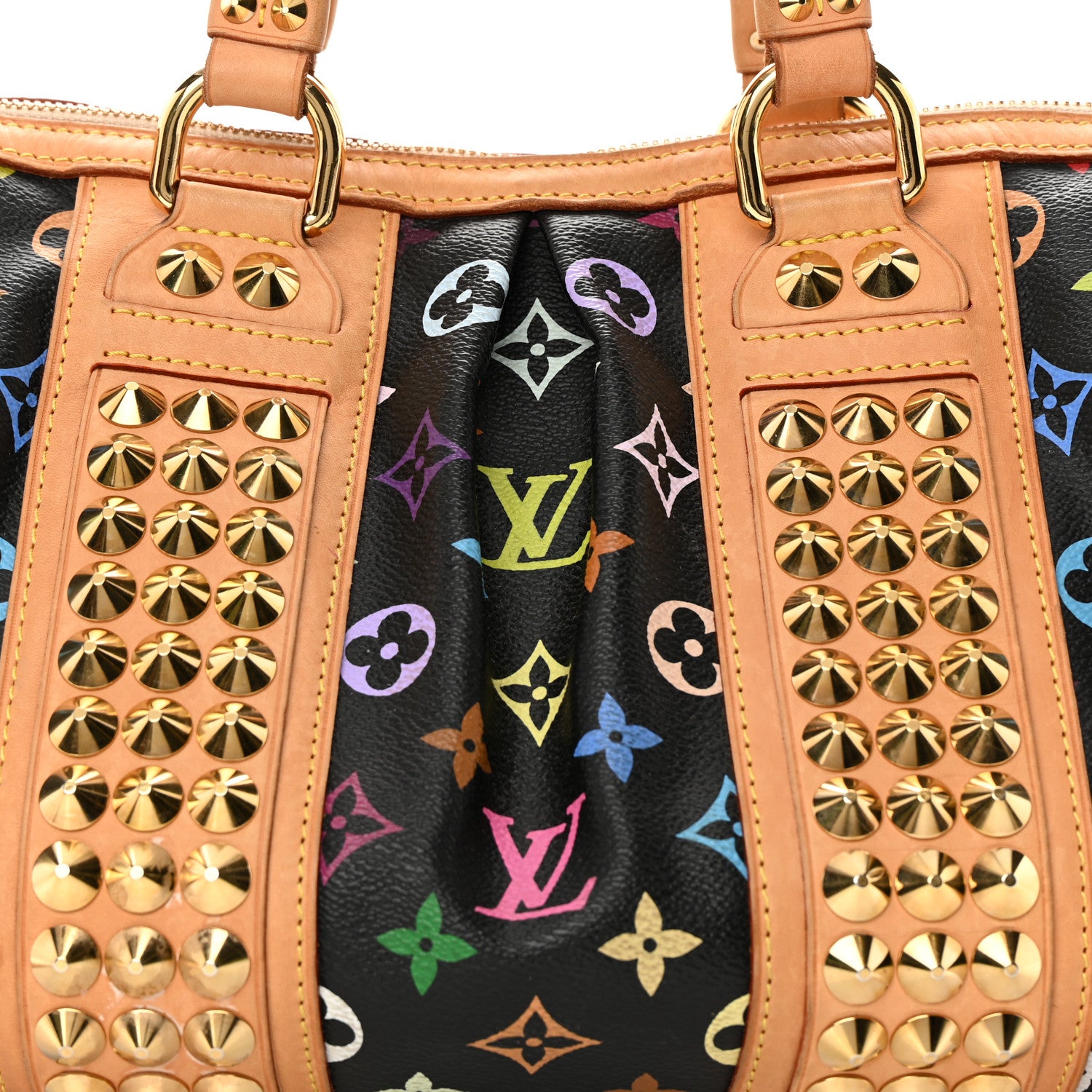 Louis Vuitton Monogram Multicolor Courtney MM Black 8 of 20