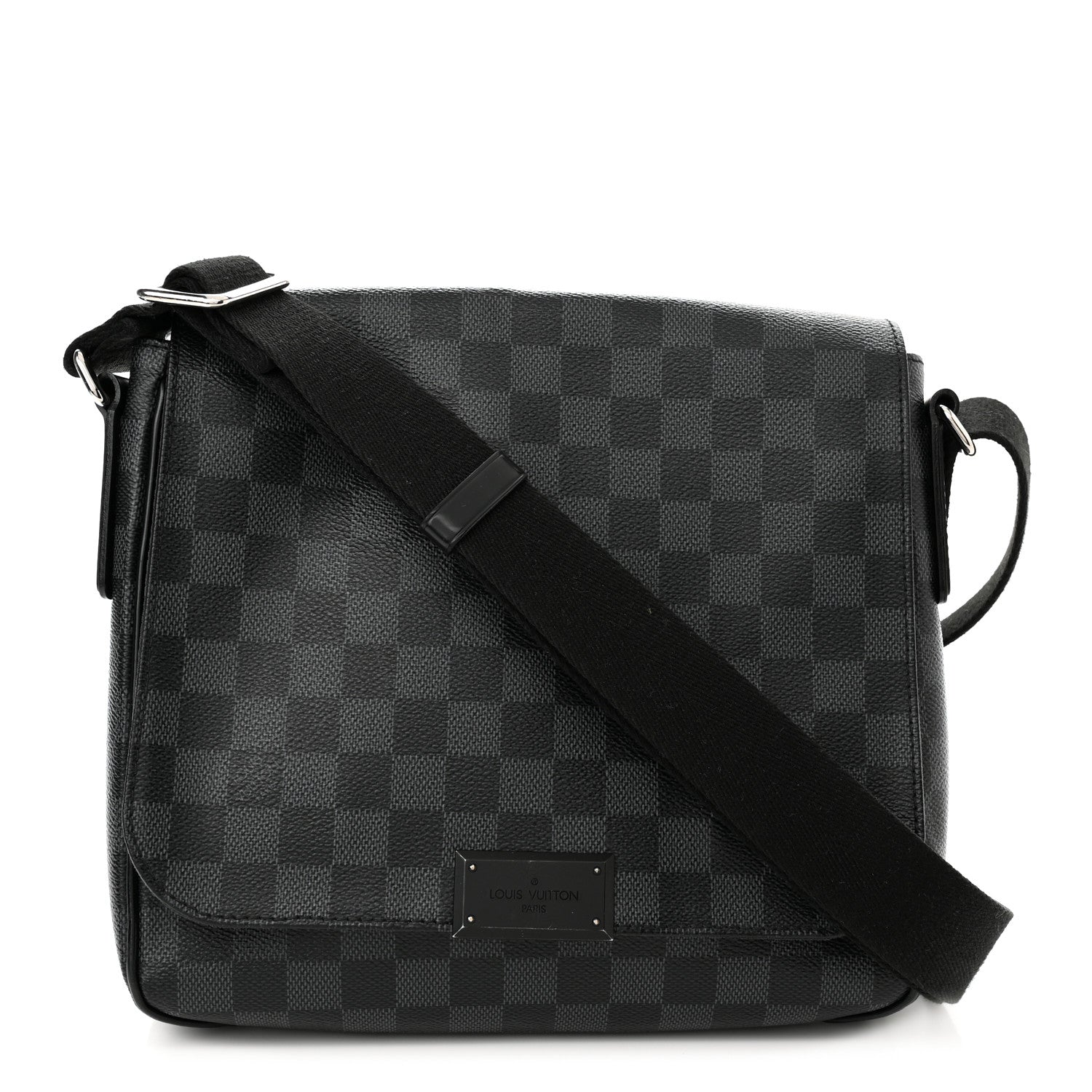 Louis Vuitton Damier Graphite District PM 1 of 9