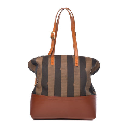 Fendi Pequin Cuoio Vegetale 2Bag Tobacco Cuoio Miele Vacchetta 1 of 7