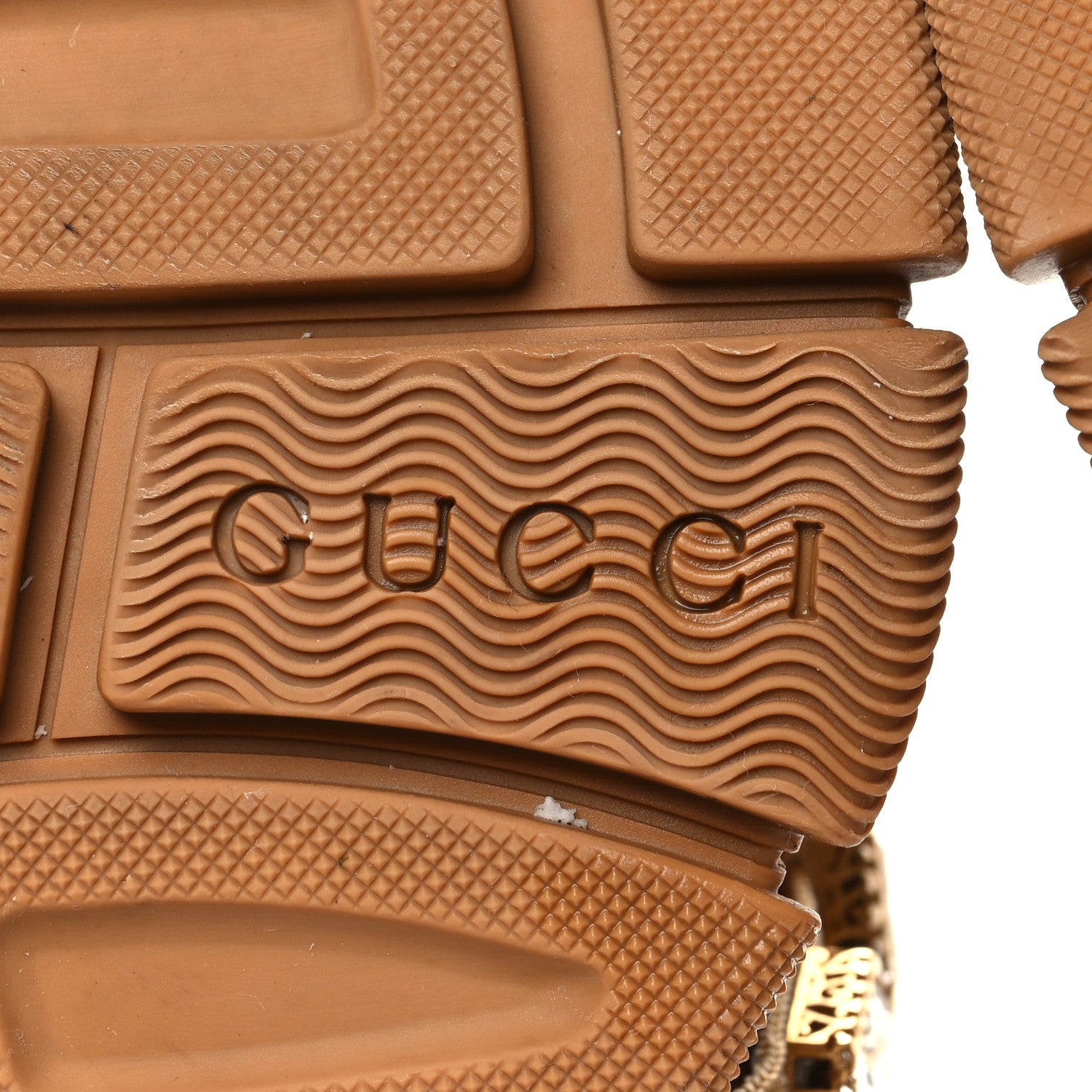 Gucci X SEGA Mesh Canvas Calfskin Removable Crystals Flashtrek Sneakers 36 Mystic White Oatmeal Sand Storm 6 of 10