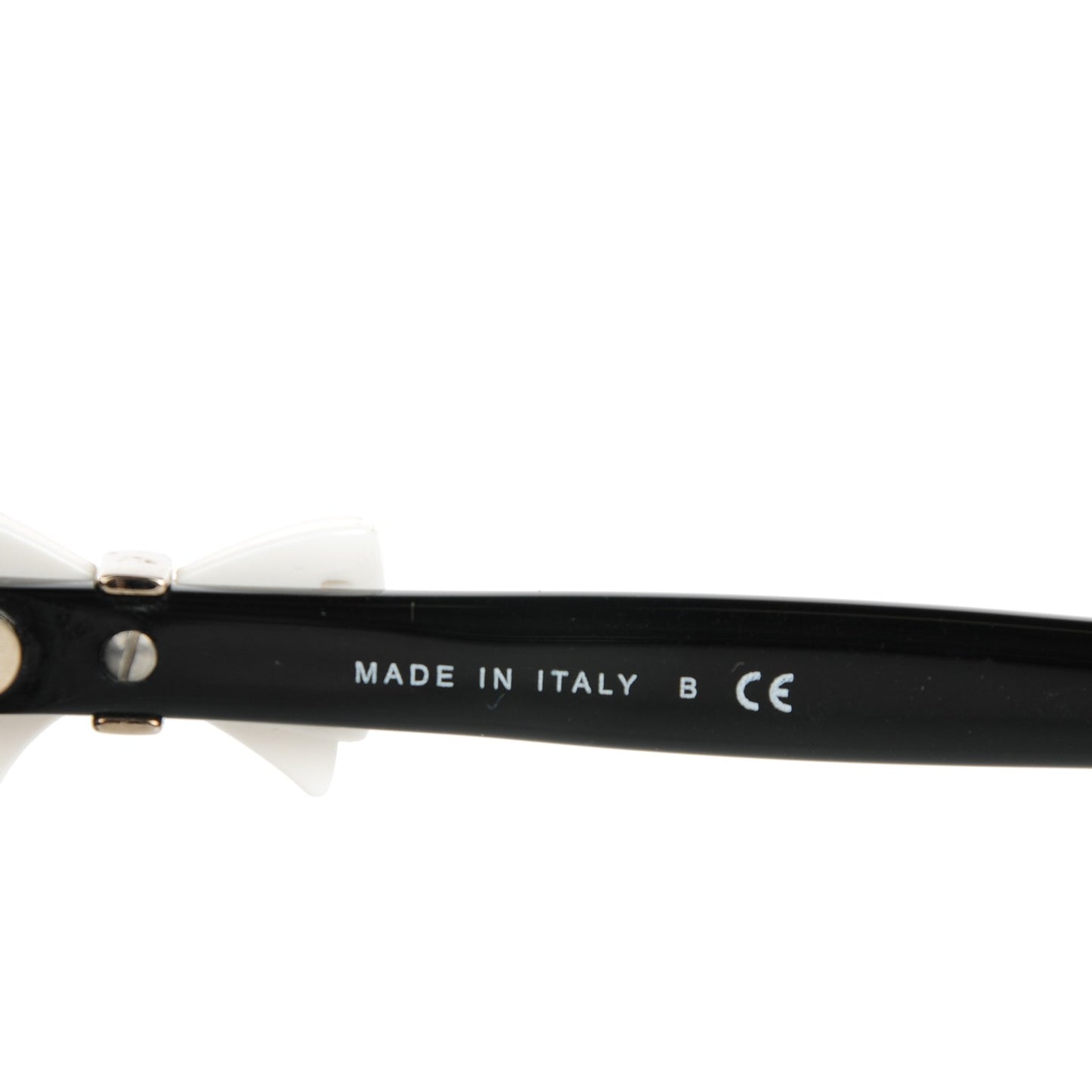 CC Bow Sunglasses 5171 Black White