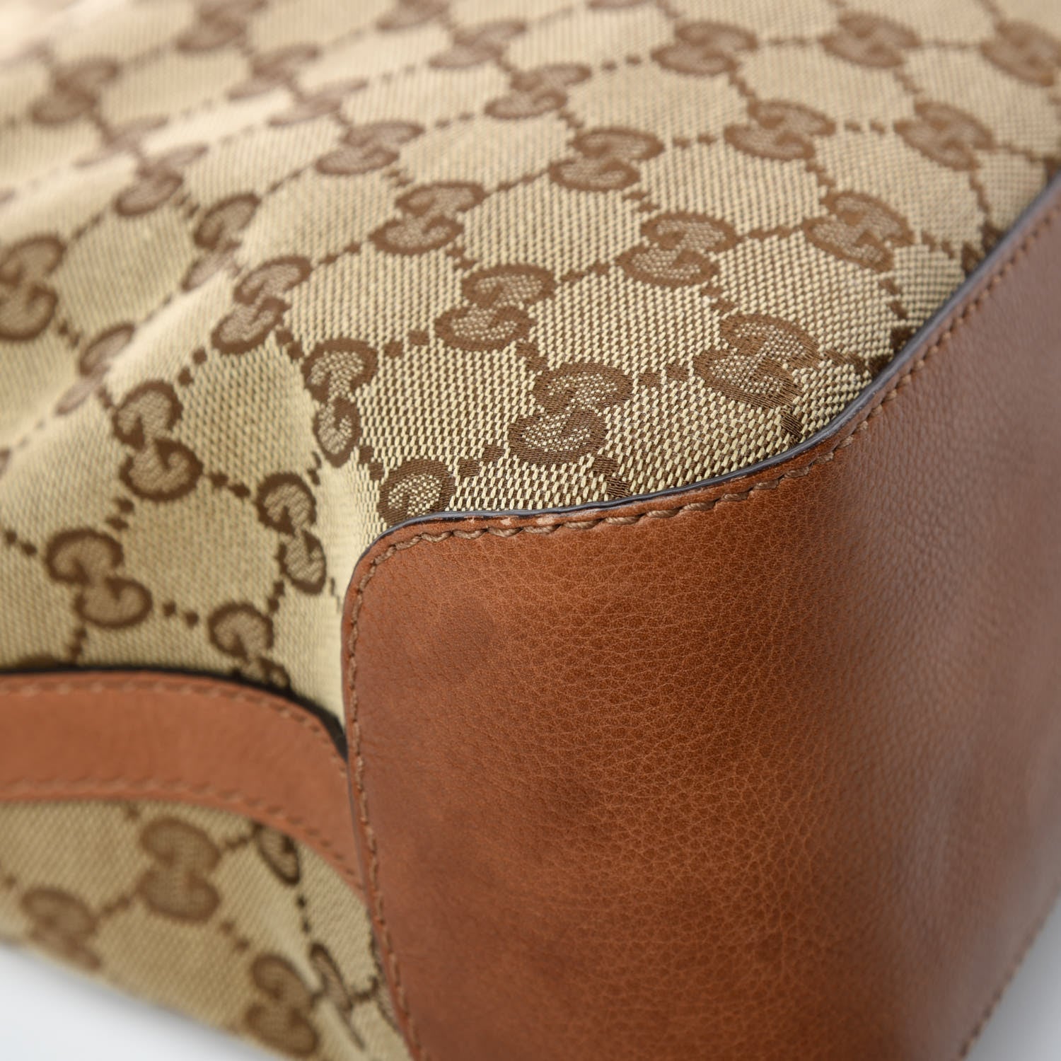 Gucci Monogram Medium Marrakech Hobo Camel 8 of 13