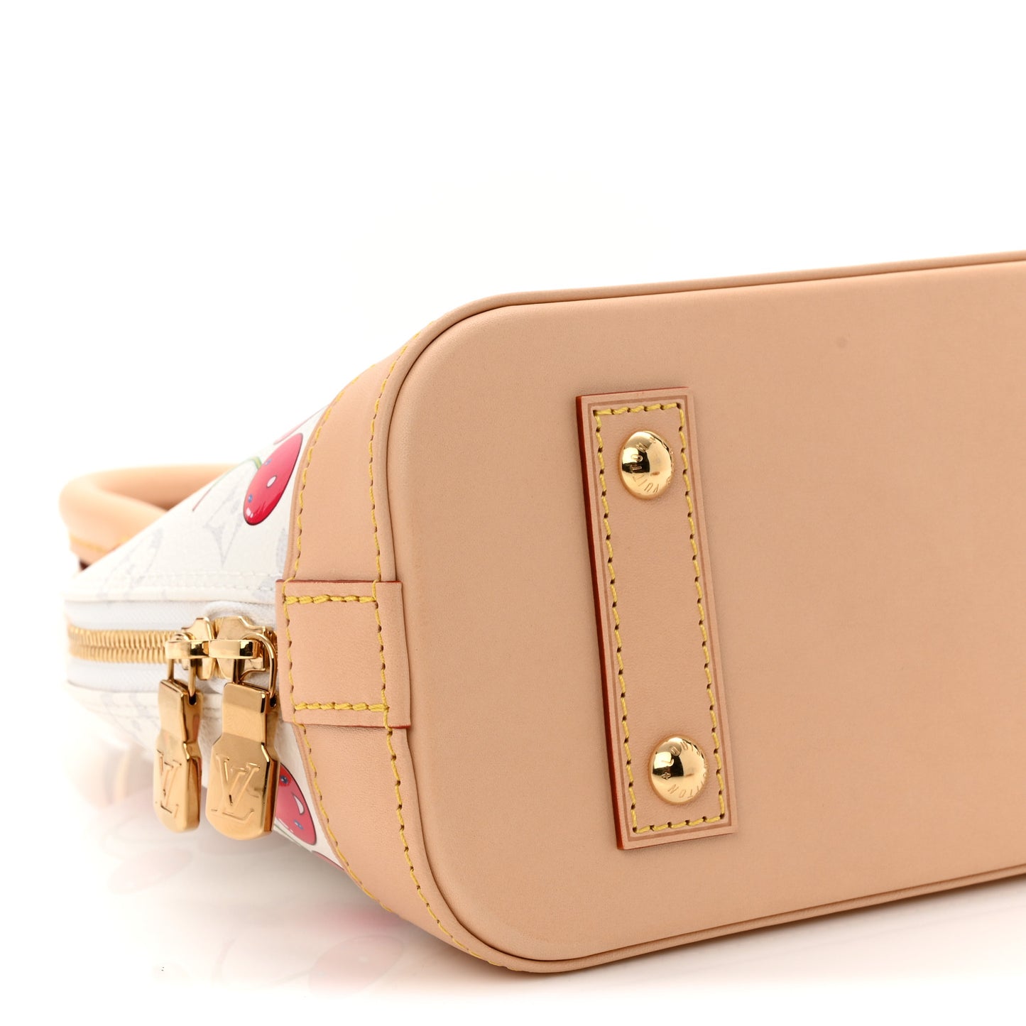LV X TM Monogram Cerises Alma BB White