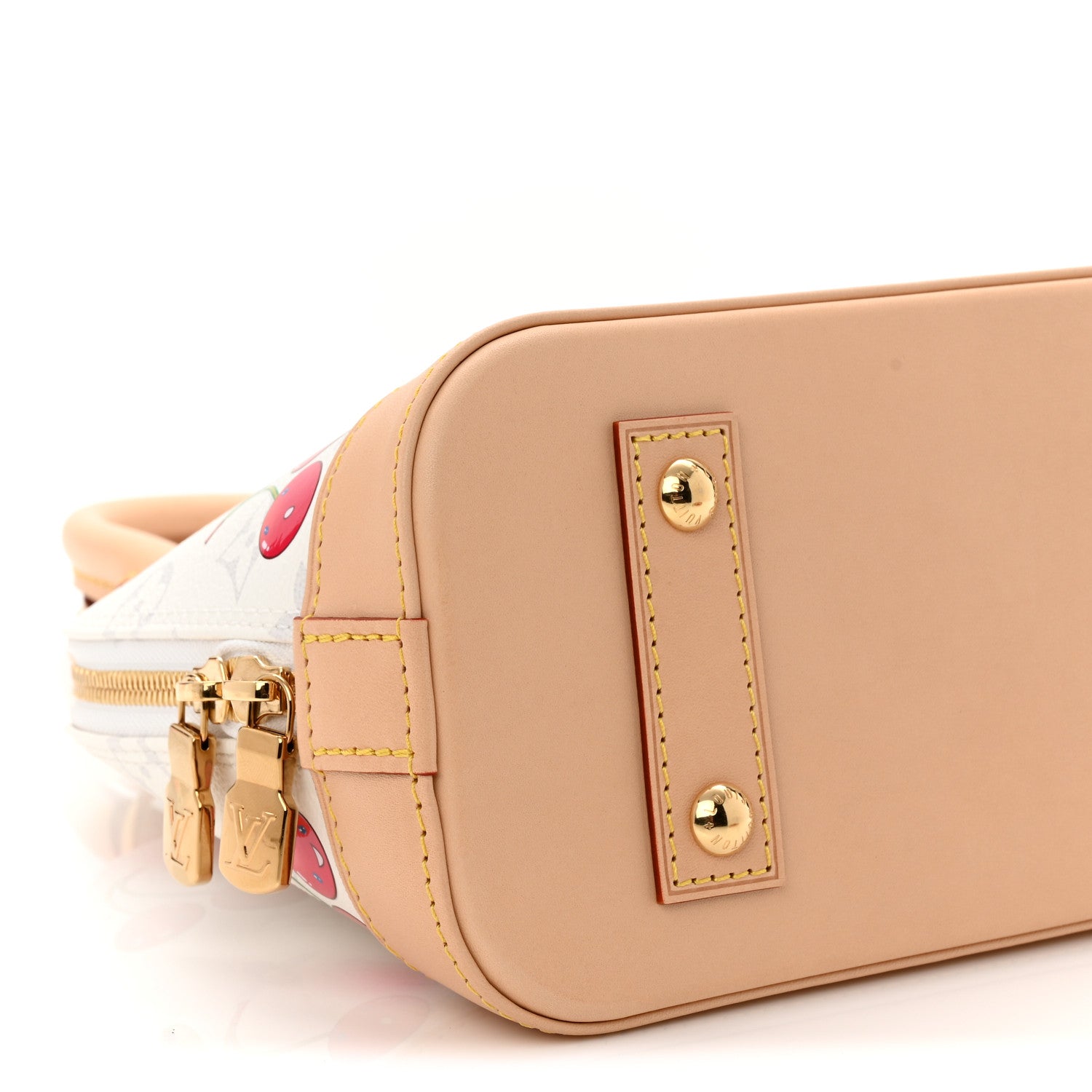 Louis Vuitton LV X TM Monogram Cerises Alma BB White 8 of 10