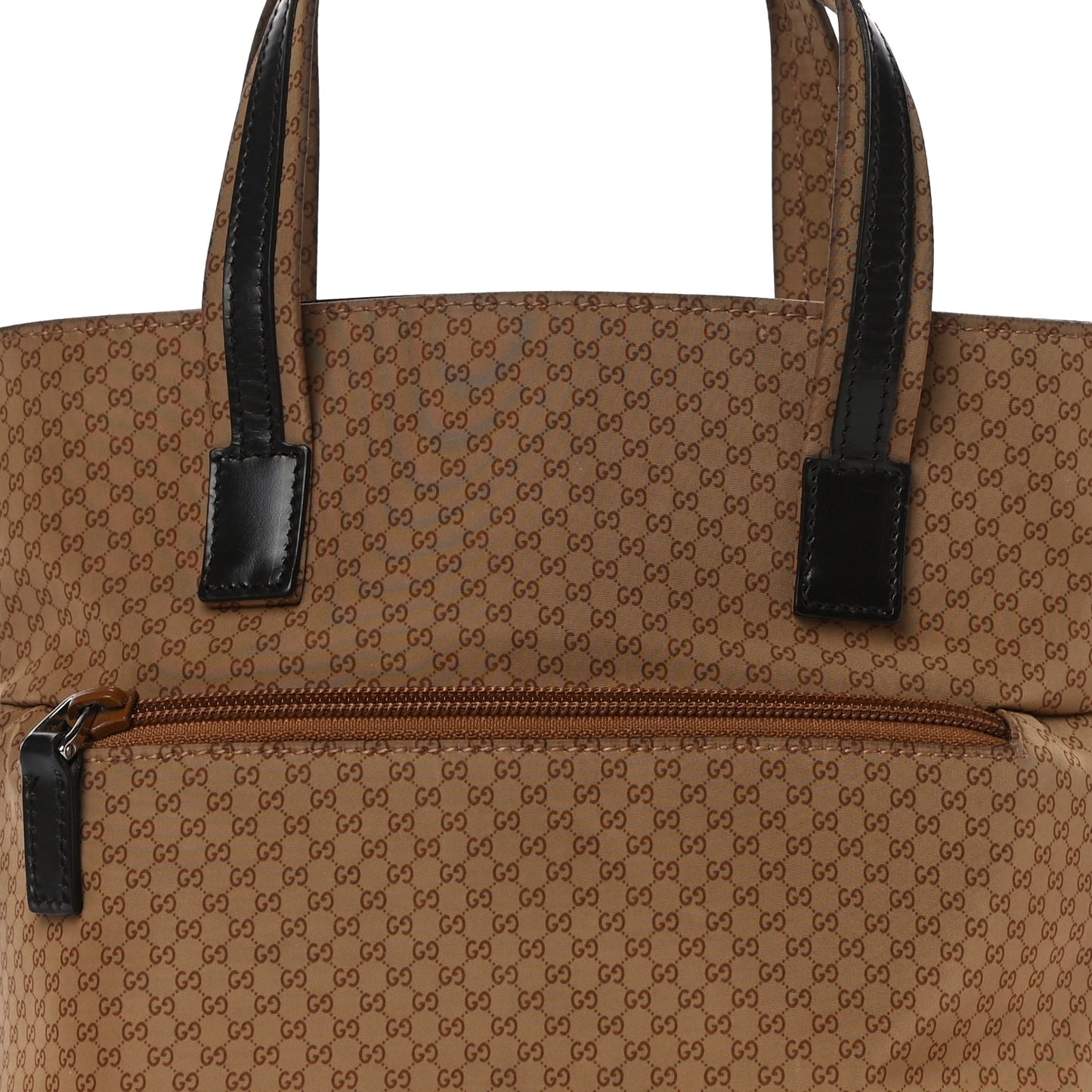 Monogram Tote Brown