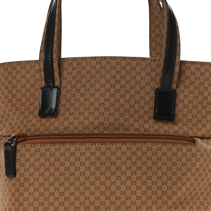 Gucci Monogram Tote Brown 7 of 13