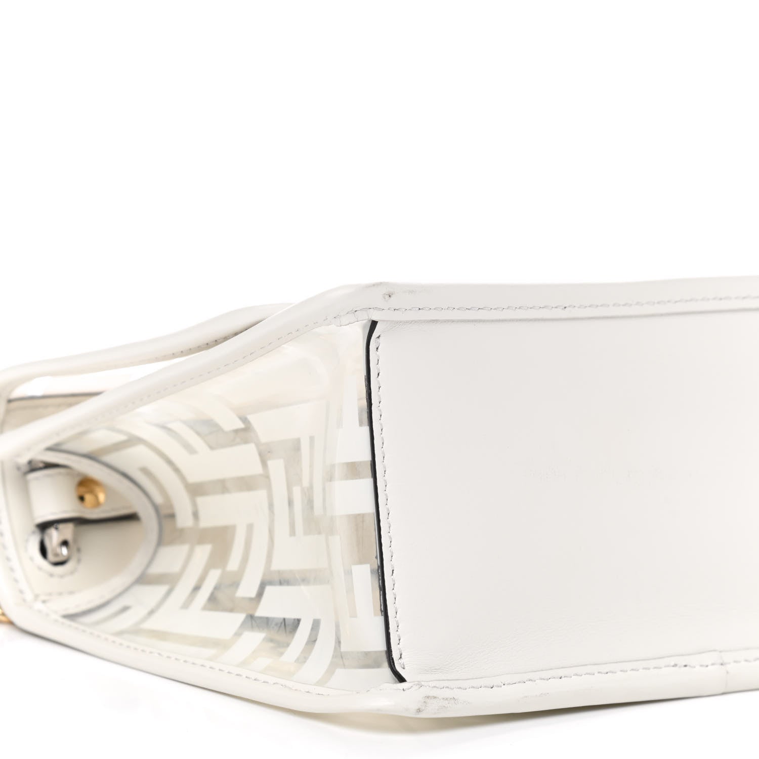 Fendi TPU FF Vitello Century F is Fendi Small Kan I Shoulder Bag White 6 of 11