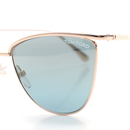 Tom Ford Veronica Sunglasses TF684 Gold 7 of 7