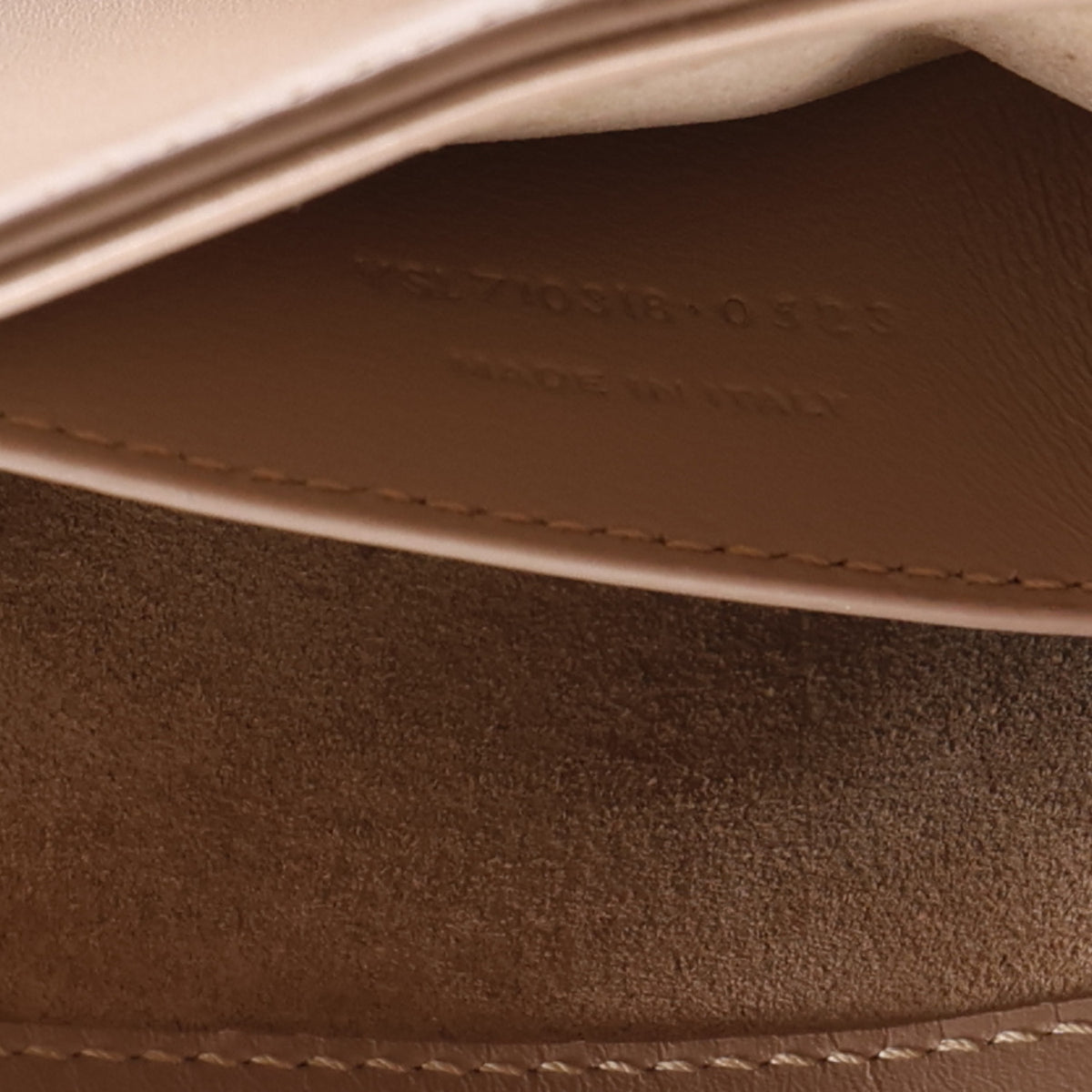 Saint Laurent Vegetable Le 5 A 7 Mini Hobo Dark Beige 7 of 11