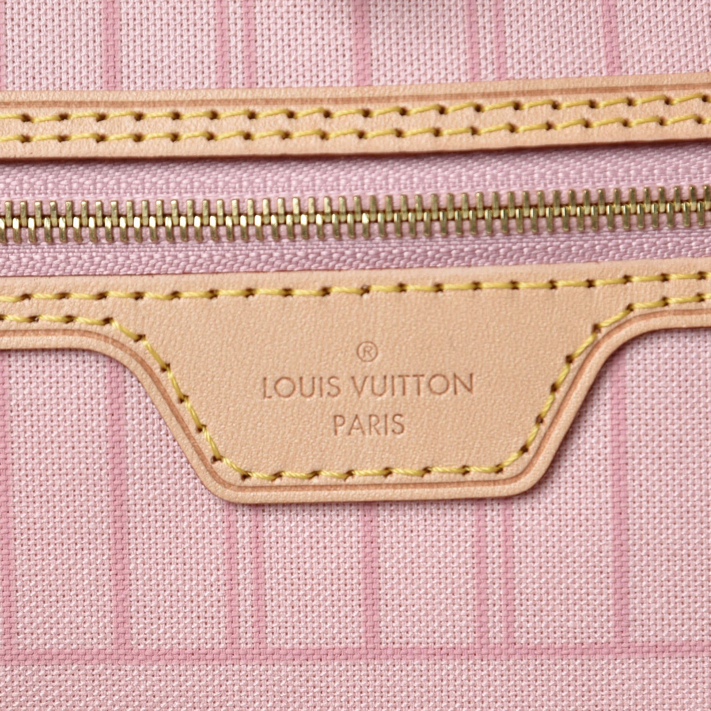 Damier Azur Neo Neverfull MM Rose Ballerine