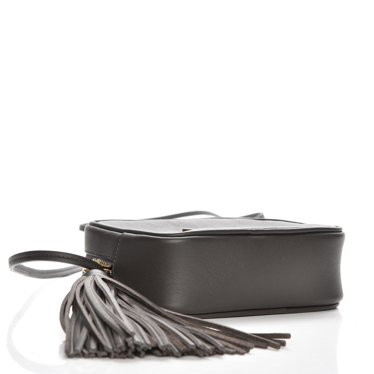 Calfskin Monogram Blogger Bag Dark Grey