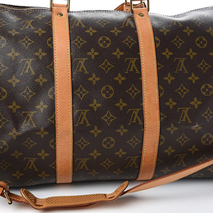 Louis Vuitton Monogram Keepall Bandouliere 50 12 of 15