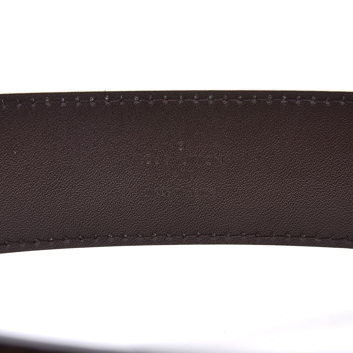 Louis Vuitton Damier Ebene 40mm LV Initiales Belt 95 38 6 of 6