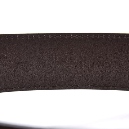 Louis Vuitton Damier Ebene 40mm LV Initiales Belt 95 38 6 of 6