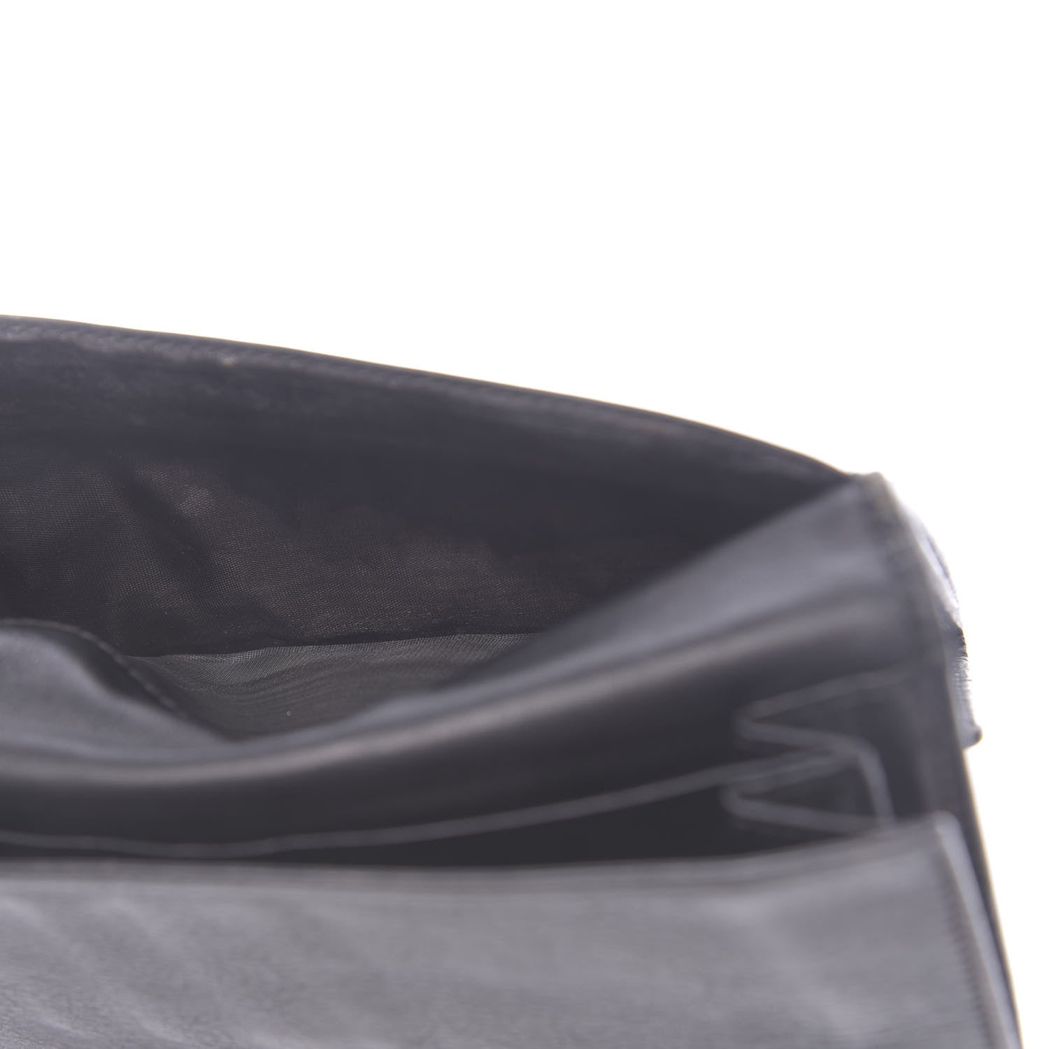 Gucci Guccissima Margaux Calfskin Icon Bar Continental Flap Wallet Black 14 of 15