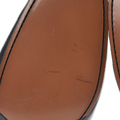 Louis Vuitton Calfskin Mens Montaigne Loafers 9.5 Black 6 of 9