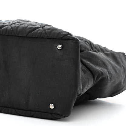 Chanel Coated Canvas Stitched XL Paris Biarritz Tote Black 15 of 20