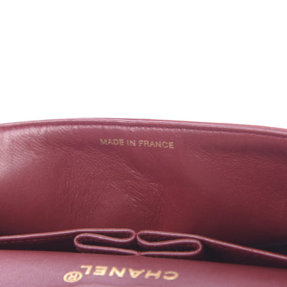 Chanel Lambskin Quilted Small Double Flap Red 7 of 12