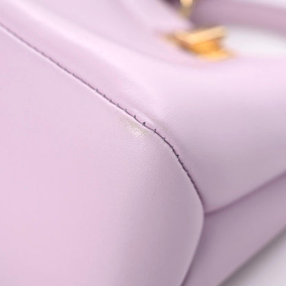 Fendi Nappa Apolo XS Peekaboo Iconic Satchel Anemone 7 of 12
