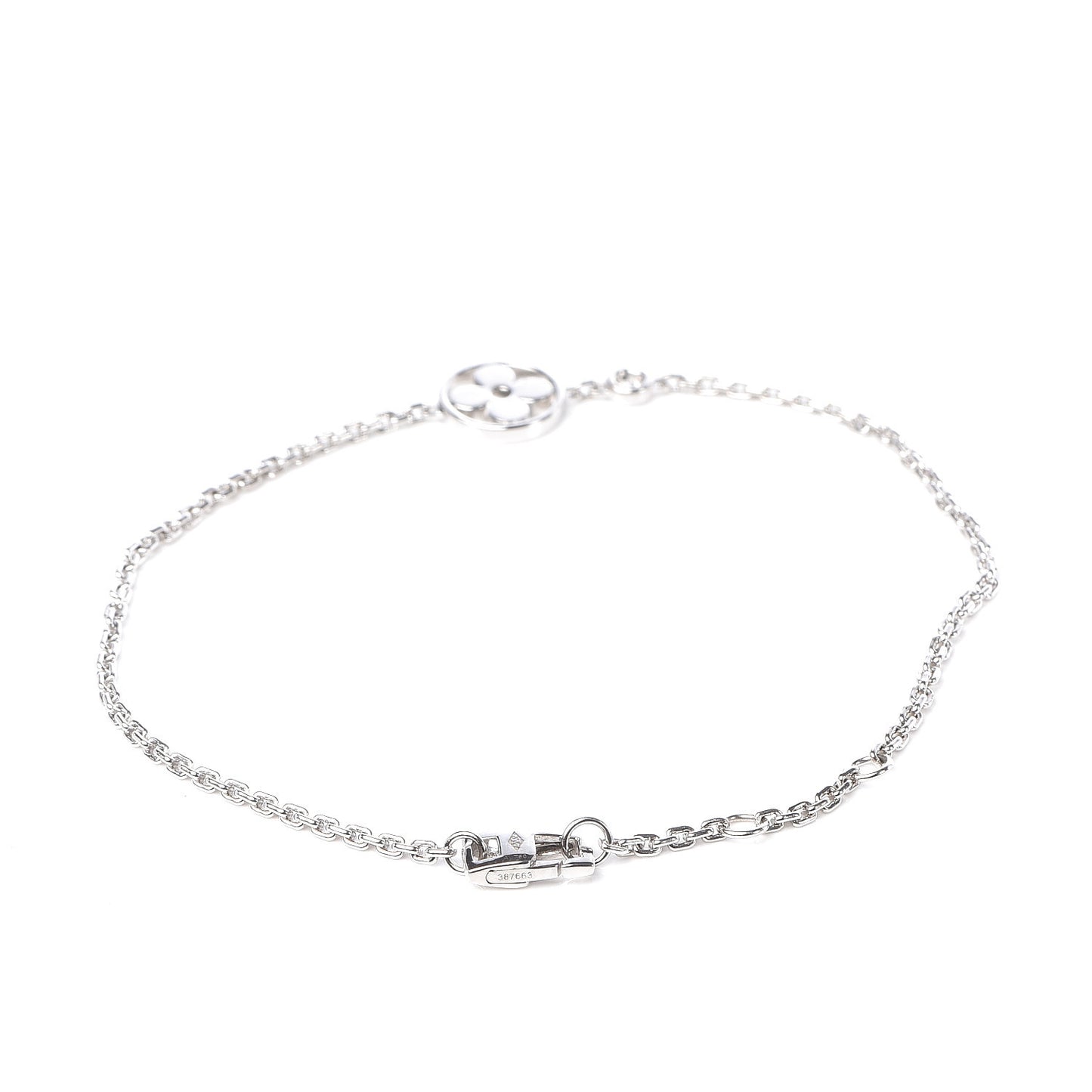 18K White Gold Diamond Idylle Blossom Bracelet