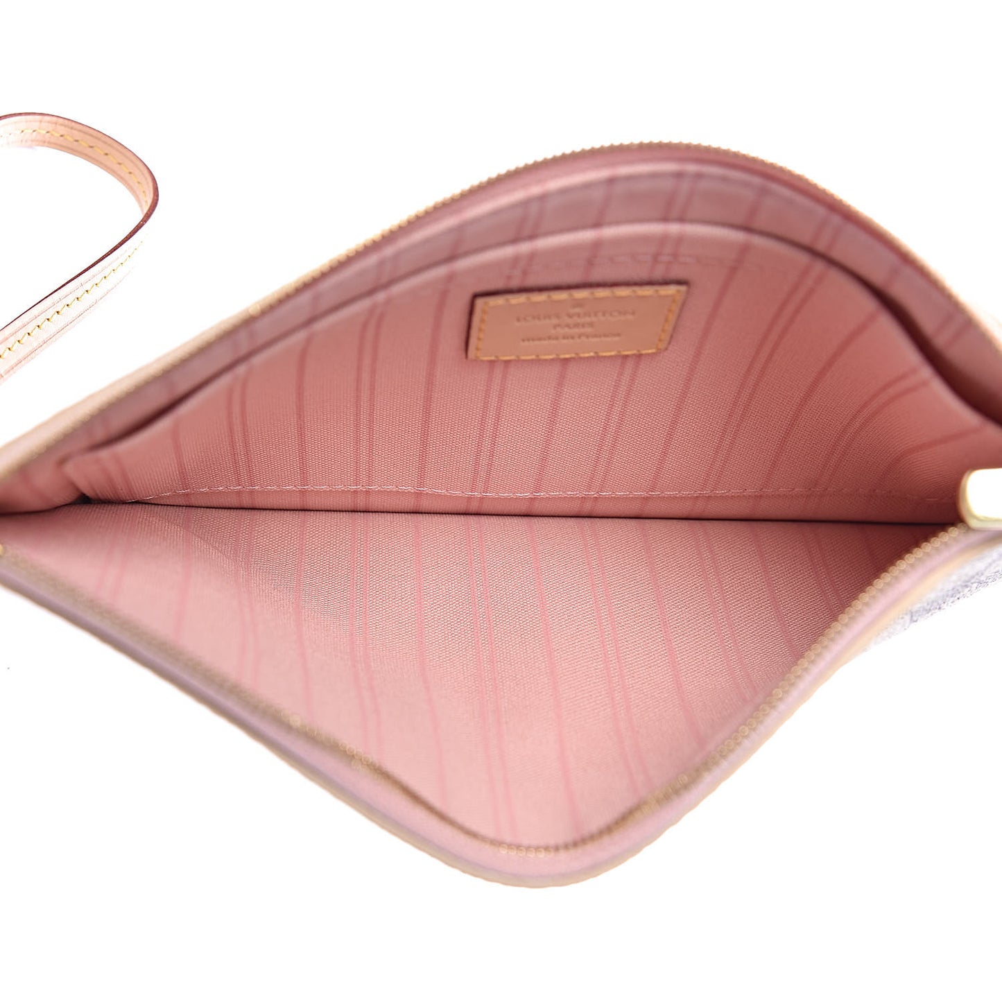 Damier Azur Neverfull MM GM Pochette Rose Ballerine