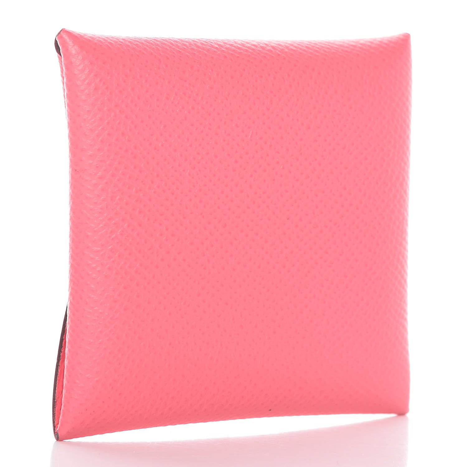 Hermes Epsom Bastia Coin Purse Rose Azalee 3 of 10