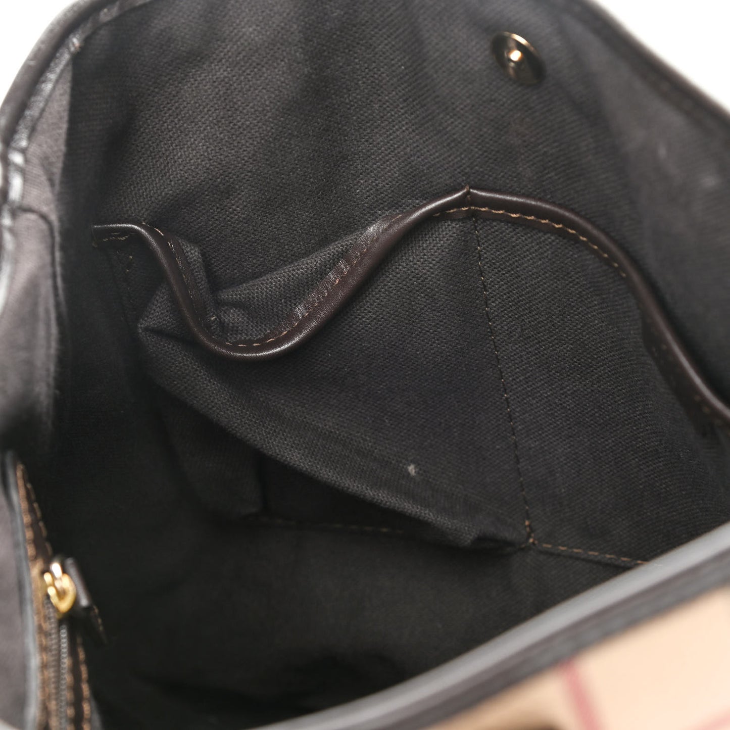Haymarket Check Small Onslow Tote Chocolate