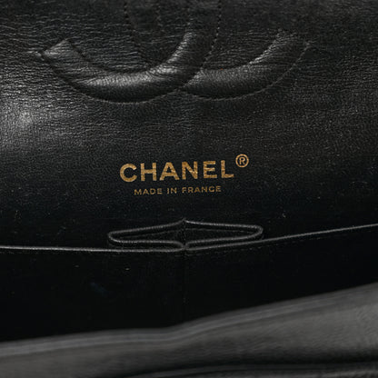 Chanel Caviar Quilted Medium Double Flap Black 7 of 11