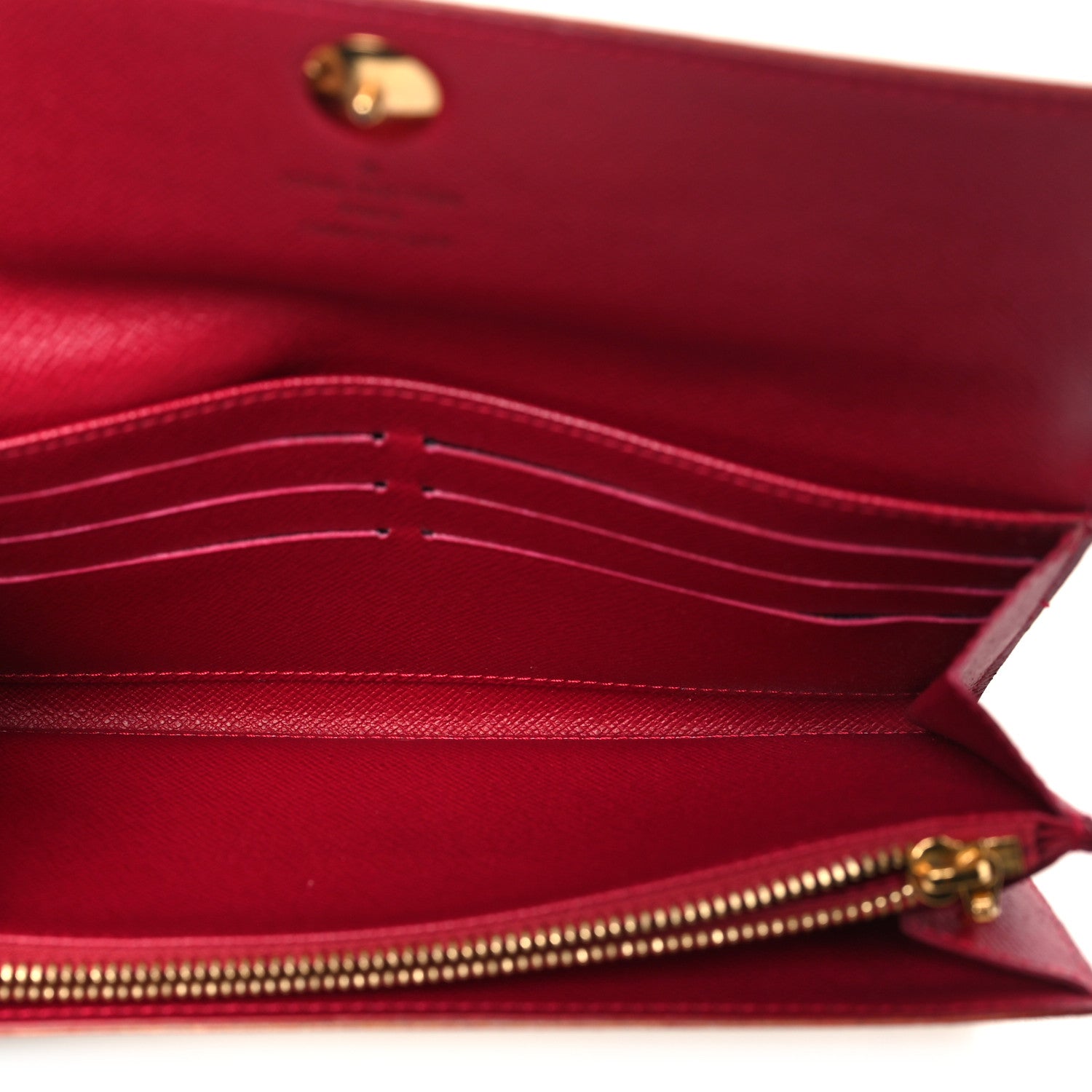 Louis Vuitton Monogram Multicolor Sarah Wallet White Eglantine 5 of 8