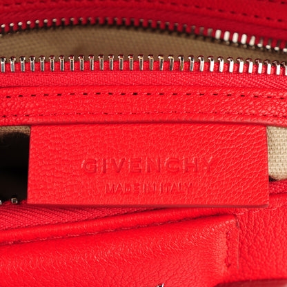 Givenchy Sugar Goatskin Mini Antigona Red 6 of 7