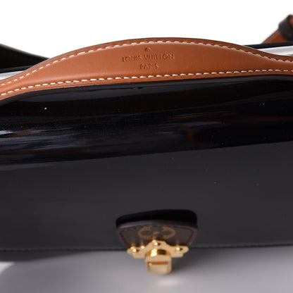 Louis Vuitton Patent Calfskin Monogram Cherrywood BB Black 8 of 9
