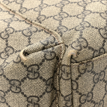 Gucci GG Plus Monogram Messenger Diaper Bag Dark Brown 14 of 16