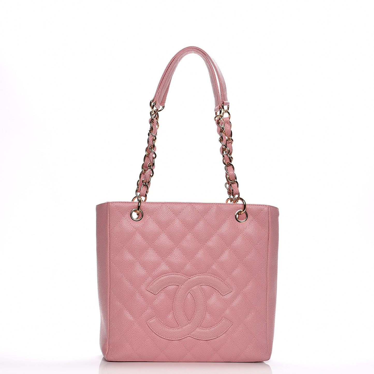 Caviar Petit Shopping Tote PST Pink