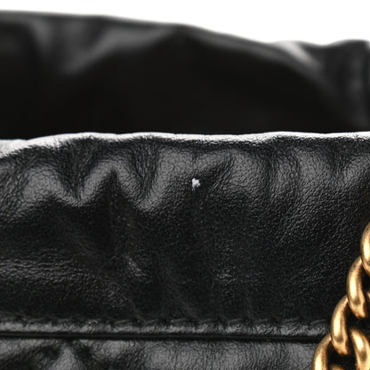 Gucci Calfskin Matelasse Mini GG Marmont 2.0 Bucket Bag Black 9 of 9