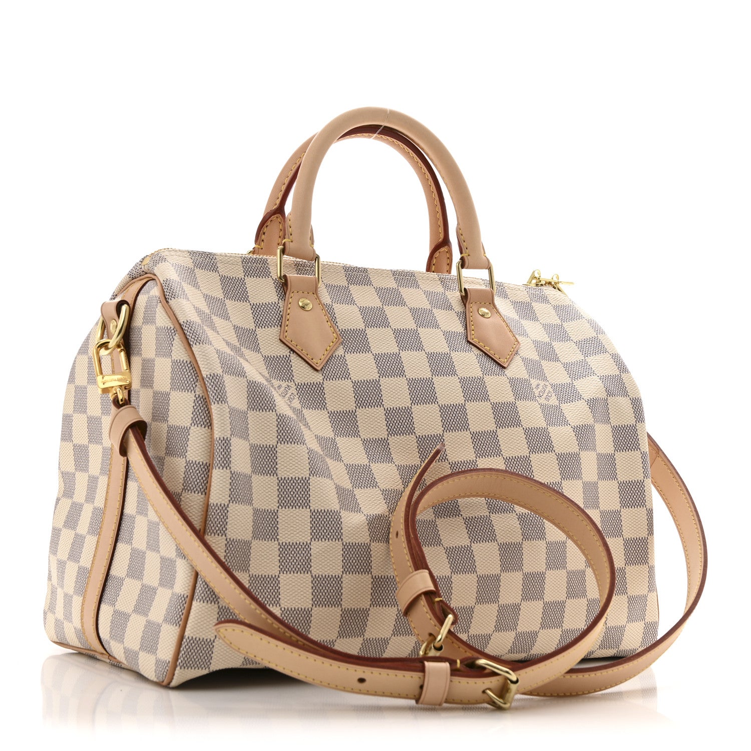 Louis Vuitton Damier Azur Speedy Bandouliere 30 3 of 13