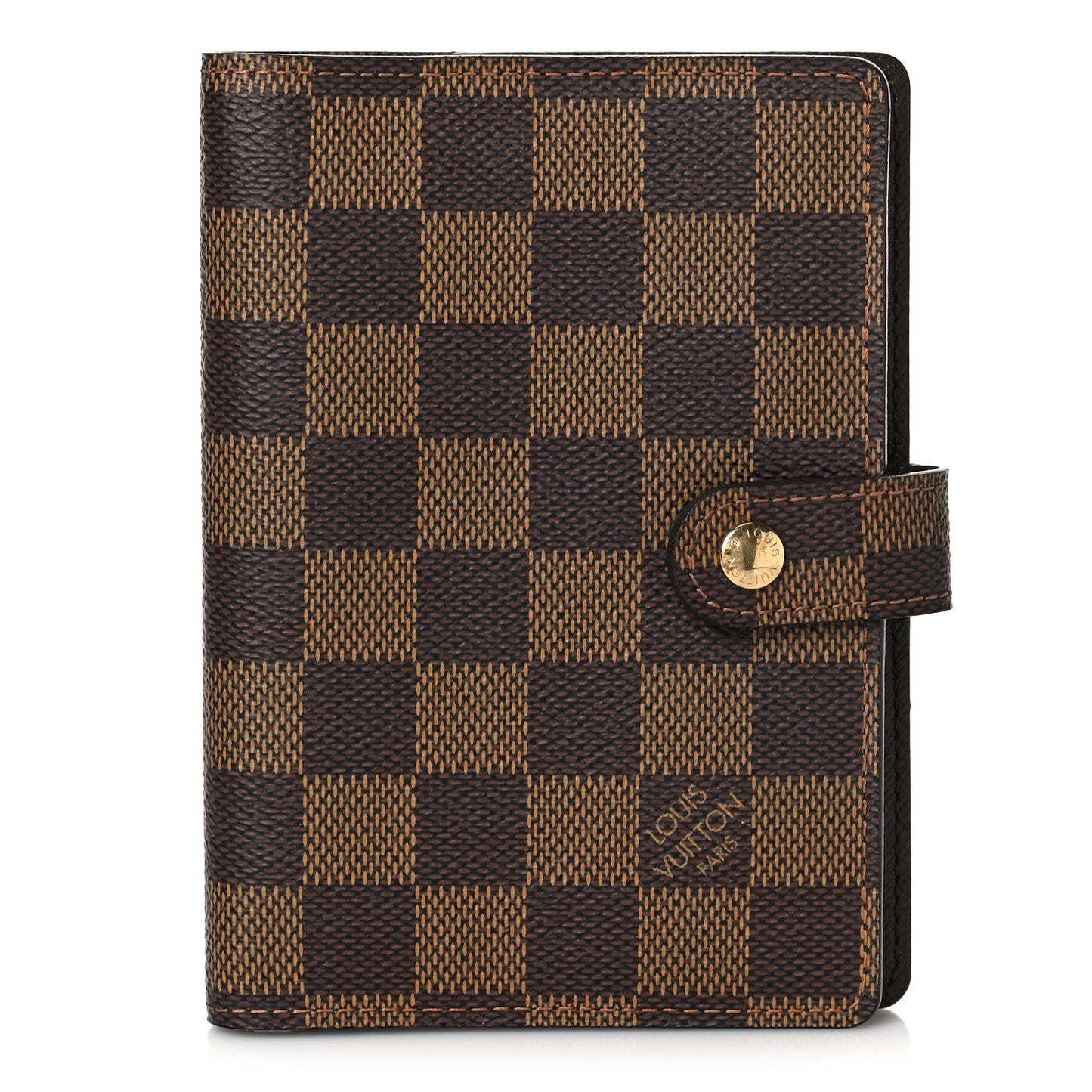 Damier Ebene Small Ring Agenda Cover