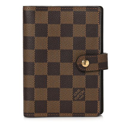 Louis Vuitton Damier Ebene Small Ring Agenda Cover 1 of 8