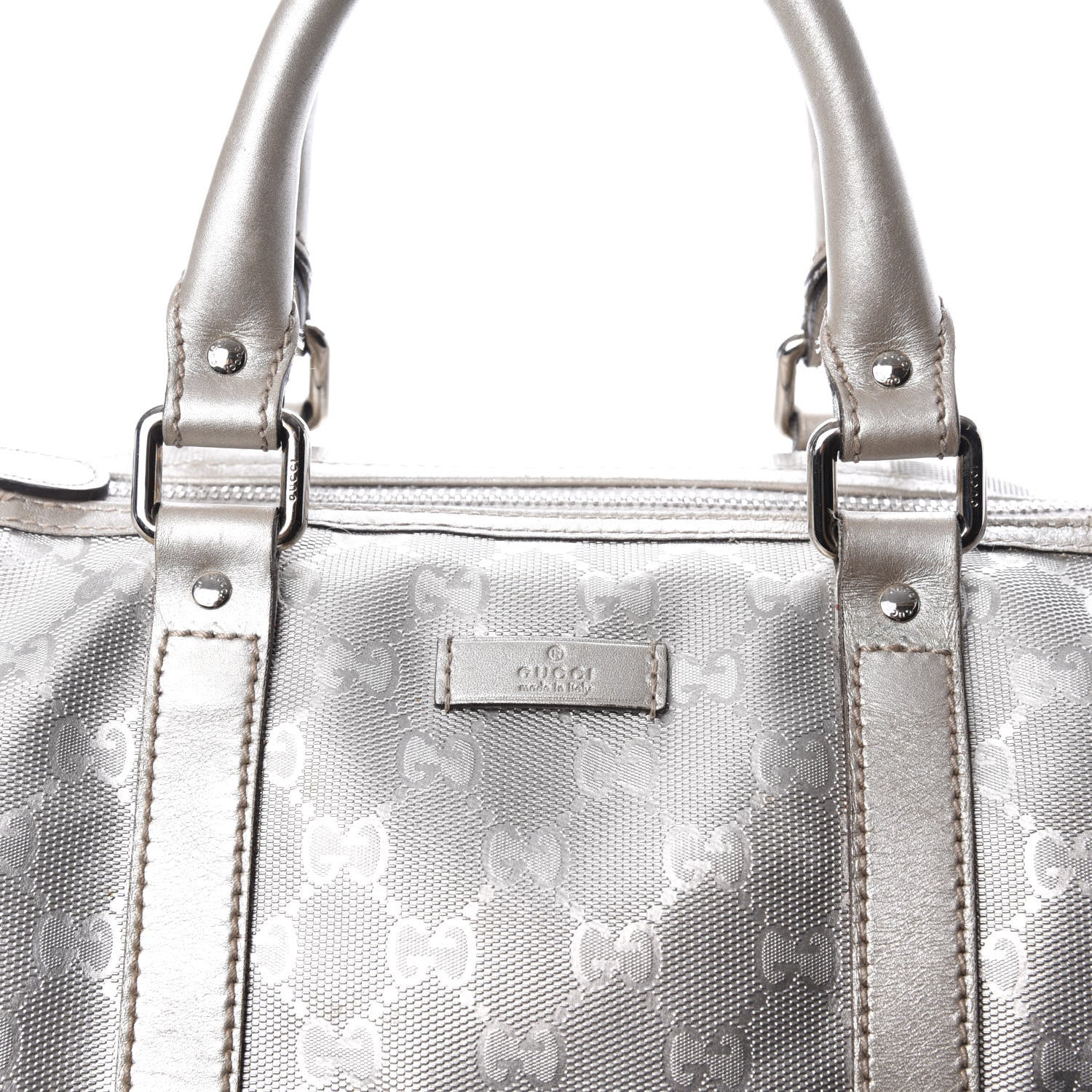 Gucci Imprime Monogram Medium Joy Boston Silver 13 of 13