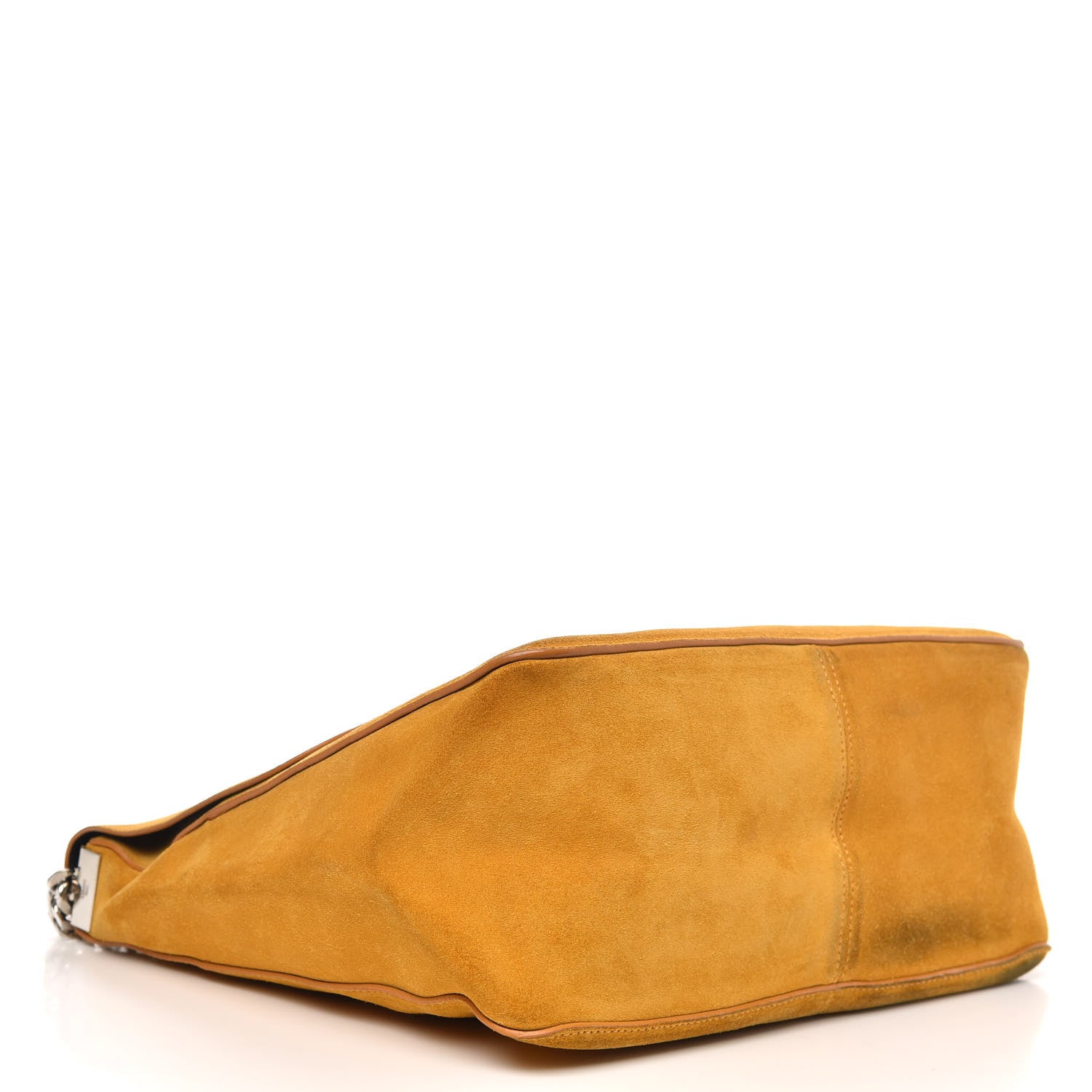 Celine Suede Medium Gourmette Amber 4 of 12
