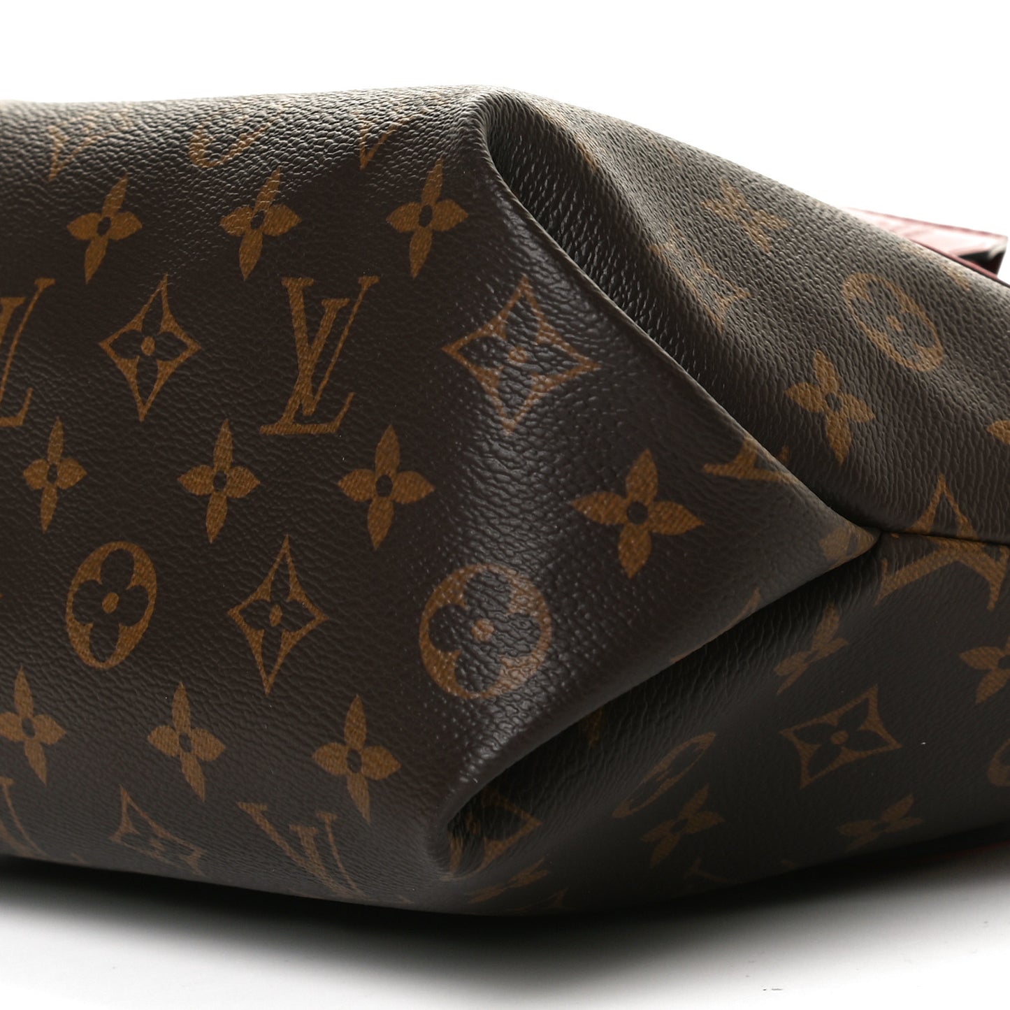 Monogram Flower Zipped Tote PM Lie de Vin