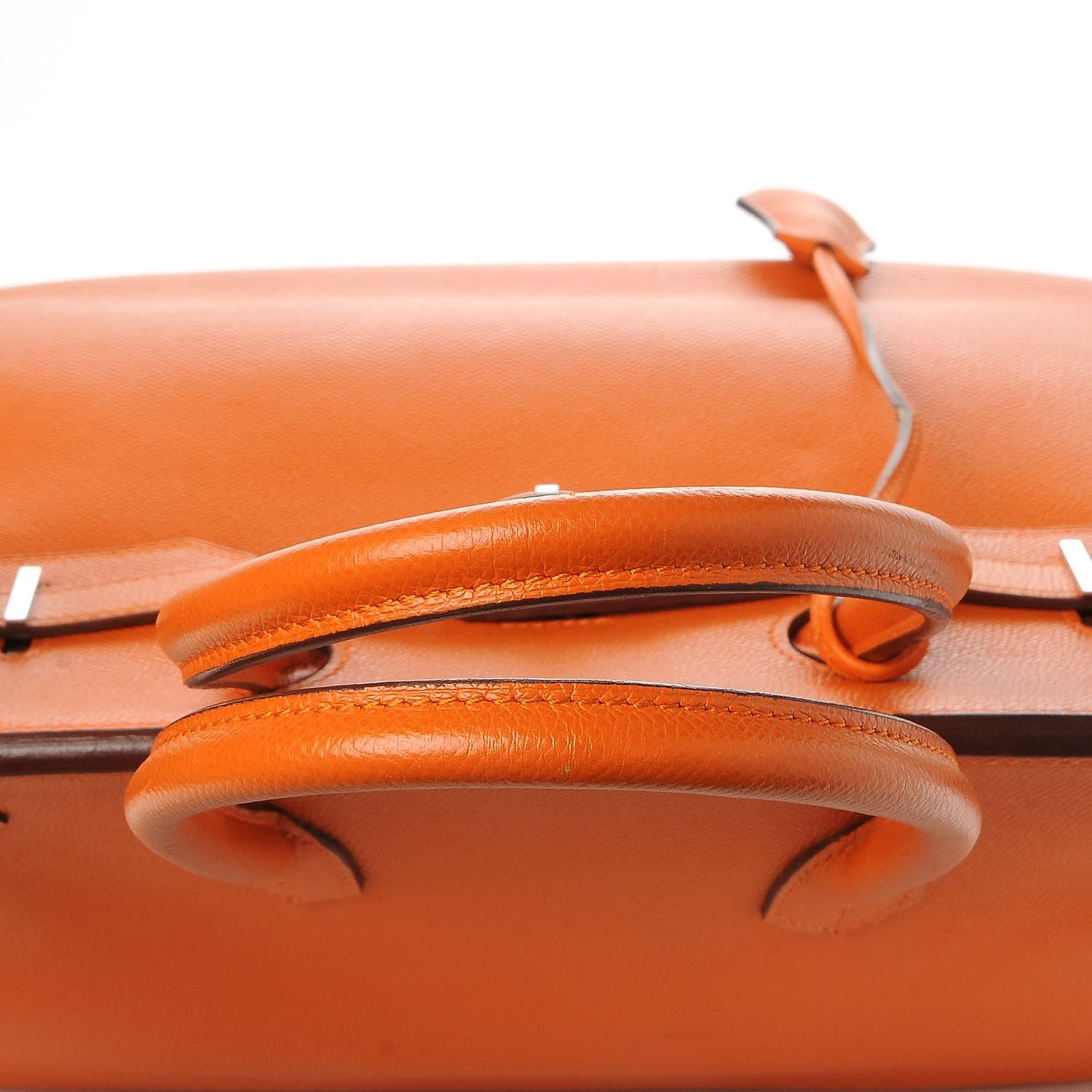 Hermes Epsom Birkin 35 Orange 33 of 34