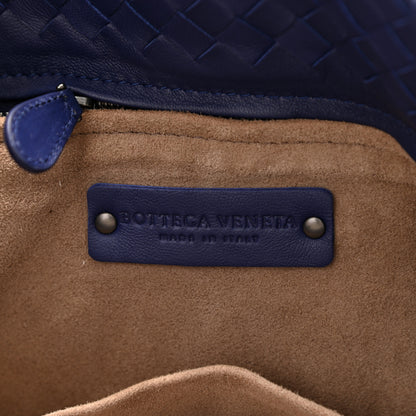 Bottega Veneta Nappa Intrecciato Bella Tote Navy 5 of 8
