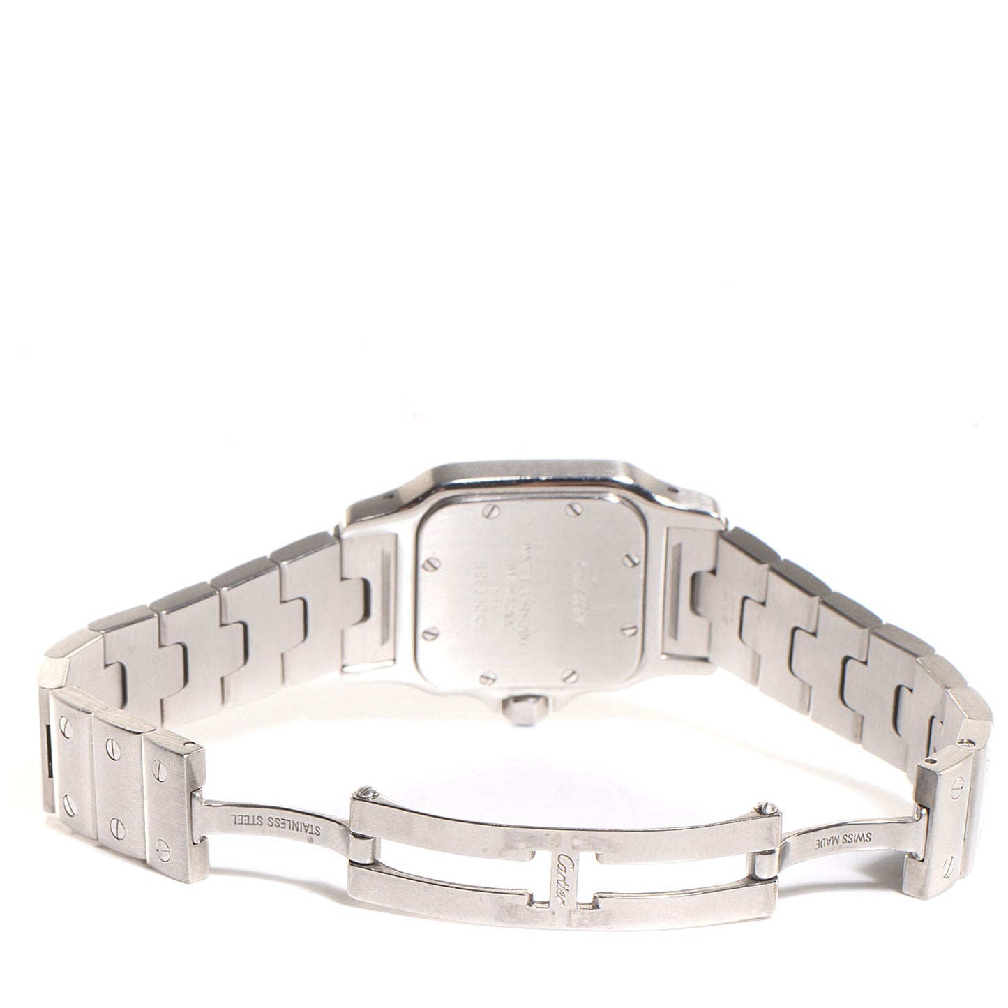 Stainless Steel 24mm Santos de Galbee Quartz Watch