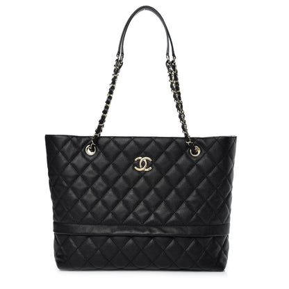 Chanel Caviar Quilted Rolled Up Tote Black 1 of 10